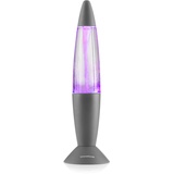 InnovaGoods - Tornado LED-Lavalampe, Mehrfarbiges RGB-LED-Licht, 3300 U/min Tornado-Effekt, Tragbar und Vielseitig, Ideal für Innen- und Außenbereich, Lila, Kunststoff