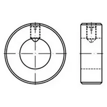 Reyher Stellring DIN 705 A 28 x 45 x 16 10 Stück