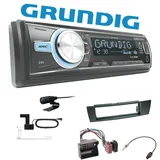 Autoradio Grundig für BMW 1er 2004-2007 schwarz Bluetooth DAB+ USB AUX