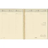 Brepols Buchkalender "TIMING" 2018, schwarz