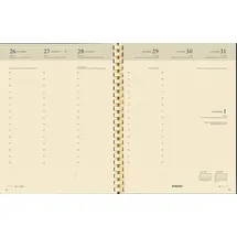 Brepols Buchkalender "TIMING" 2018, schwarz