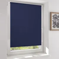Sekey Verdunklungsrollo ohne Bohren Klemmfix Doppelseitig gleichfarbig Freihängendes Seitenzugrollo