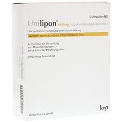 Unilipon 600 Infusionslösungskonzentrat 1X10 St