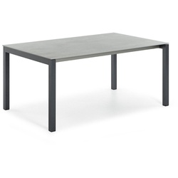Tisch Etna anthrazit - 80 x 80 cm HPL steelgrey