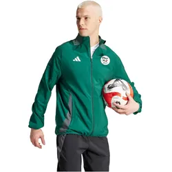 adidas FAF Algerien Präsentationsjacke 2024/25 Herren JJ5986 - team dark green M