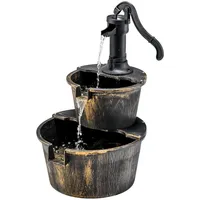 Costway Gartenbrunnen mit Wasserpumpe
