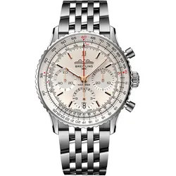 Breitling Chronograph Navitimer Chrono B01 AB0139211G1A1 - silber