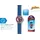 Kids Euroswan SPD4098 40mm Kunststoffgehäuse Blau Kunststoffarmband Blau
