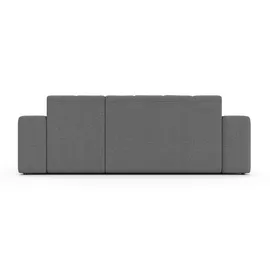 OTTO home Eckcouch Polyester 2-Sitzer Dunkelgrau