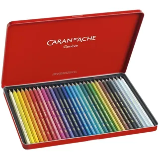 Caran d'Ache Supracolor Soft Pencils - Assorted Colours (Tin of 30)
