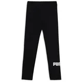 Puma Essentials Logo Leggings Kinder black 176