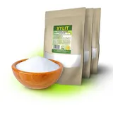 3kg Xylit Birkenzucker | 3 x 1kg Beutel | 40% weniger Kalorien | zahnfreundlich