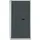 BISLEY Stahlschrank Universal E722A03G525 lichtgrau, anthrazitgrau 91,4 x 40,0 x 180,6 cm, aufgebaut