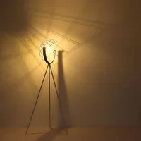GLOBO Vintage Stativ Steh Lampe Wohn Zimmer Gitter Design