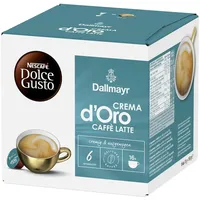 Nescafé Dolce Gusto Dallmayr Crema d'Oro Caffè Latte 16 St.