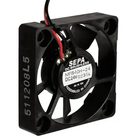 Sepa MFB40H12 Axiallüfter 12 V/DC 185 l/min (L x B x H) 40 x 40 x 10mm