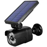 ENTAC ESLCAM-SMD Solar-Wandstrahler mit Bewegungsmelder 4W Schwarz