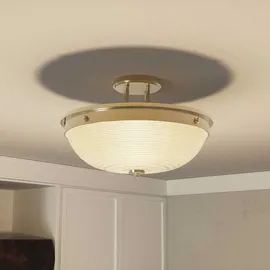 Elsteadlighting Mantle 2-flammig, halbbündig - verwittertes Messing - QZ-MANTLE-SF-WS