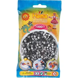 Hama Beutel mit Perlen 1000 St. silber