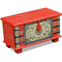 vidaXL Aufbewahrungstruhe 80x40x45 cm rot