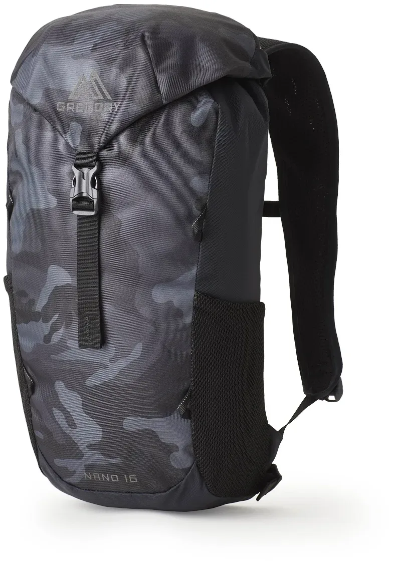 Gregory NANO 16 Liter Tagesrucksack Black Woodland Camo