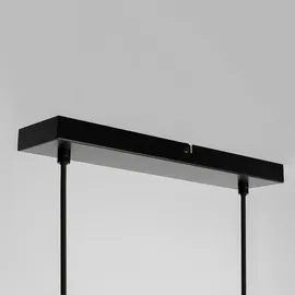 LUCANDE Servan 2-flg. 60 cm schwarz Metall