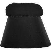 HKM Comfort Hufglocken Schwarz/Schwarz One Size