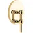 STOFF Nagel Wandkerzenhalter STOFF Nagel Messing Gold