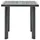 vidaXL Gartentisch 80 x 75 x 72 cm anthrazit