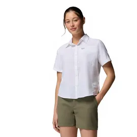Columbia Silver Ridge Utility II SS Shirt Weiß XS