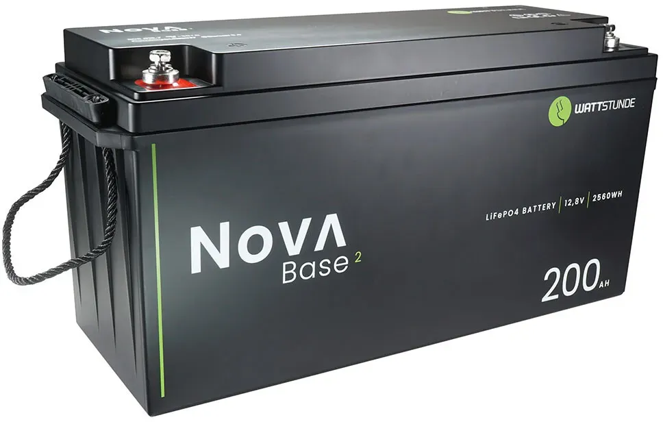 WATTSTUNDE NOVA Base 2 200Ah Batterie LiFePO4 12,8V
