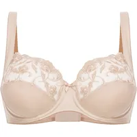 FELINA Moments Bügel-BH, Blütenstickereien, für Damen, 034 Sand 80C