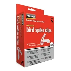 Pest-Stop Bird Spike Clips Klammern für Vogelspikes PSC , 1 Packung = 30 Klammern