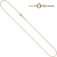 Goldkette JOBO Halsketten Gr. Gelbgold 585, Länge: 45 cm, gelb (gelbgold 585) Damen Goldketten