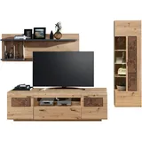 Livetastic Wohnkombination Madera II ¦ holzfarben ¦ Maße (cm): B: 285 H: 193 T: 47.0