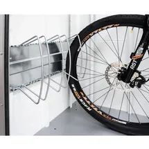 Biohort Fahrradständer bikeHolder Silber