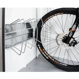 Biohort Fahrradständer bikeHolder Silber