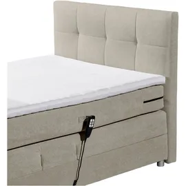 ed exciting design Boxspringbett Toulouse B« inkl. Motor, beige