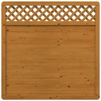 Traumgarten Lamellenzaun 179 x 179 cm Braun/Holz