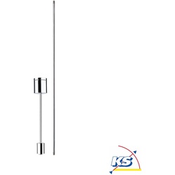 Paulmann Zubehör für 2-Phasen-Schienensystem VARI LINE Stangen-Abhängung, 125/250mm, 230V, Alu gebürstet PAUL-95149