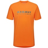 Mammut Trovat Logo, Short Sleeve T-shirt Orange L