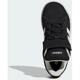 adidas Grand Court 00s Kids El Core Black/Off White/Gum 30