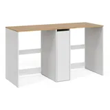 Vicco Waschmaschinenschrank Viktor, Weiß/Artisan-Eiche, 159.8 x 88.2 cm mit 3 Fächern,