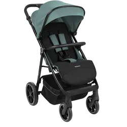 Kikkaboo Kinderwagen Lucy Gurt Rückenlehne verstellbar Federung Hinterradbremse grün