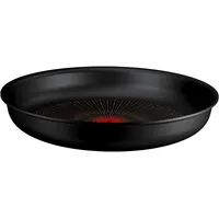 Tefal Ingenio Excellence Fusion Bratpfanne 28 cm, Fusion Core Antihaftversiegelung, stapelbar, platzsparend, Thermo-Signal, für alle Herdarten, mühelose Reinigung, Schwarz, P0050653