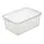 KEEEPER Aufbewahrungskorb 25 x 17 x 10 cm 1-tlg. transparent