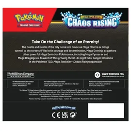 Pokémon Chaos Rising Booster Display