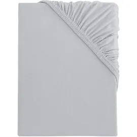 s.Oliver Spannbettlaken Baumwolle 180 x 200 - 200 x 200 cm grau