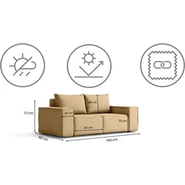 kaiser möbel Sonne Exclusiv Loungeset beige