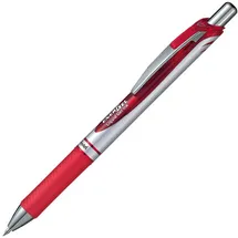 Pentel EnerGel BL77 Gelschreiber rot/silber 0,35 mm, rot